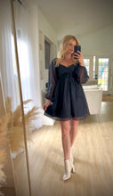 Load image into Gallery viewer, Black | Babydoll dress
